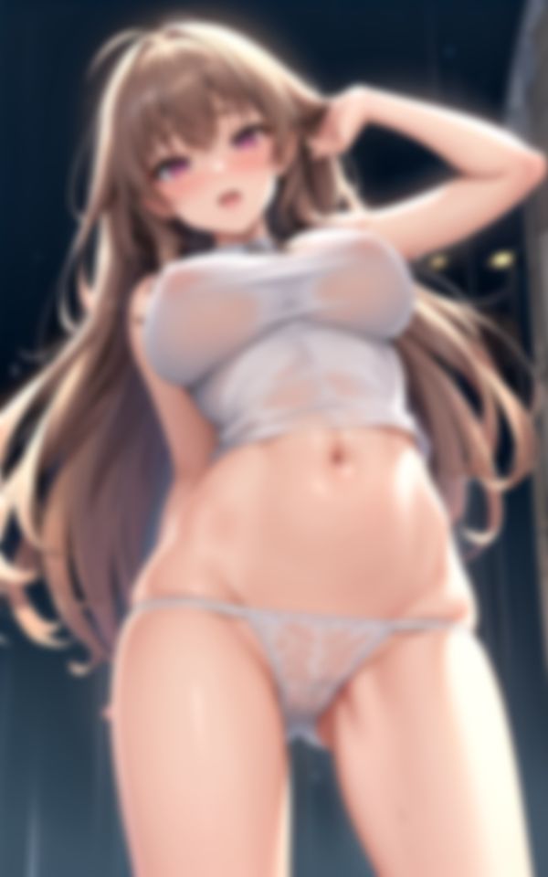 サンプル画像4:やらしい彼女(淫乱の海) [d_397852]