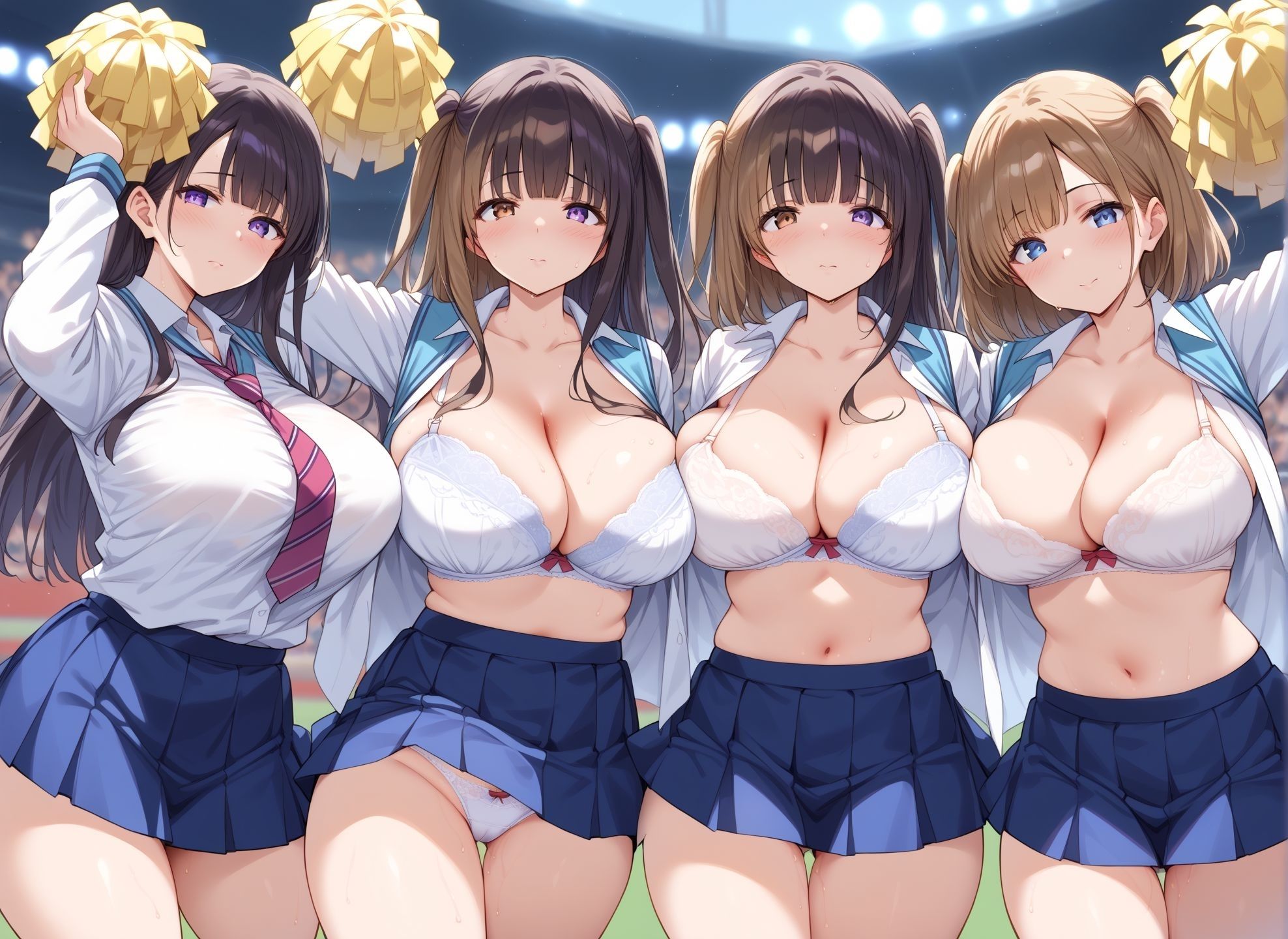 サンプル画像6:チアガール 〜淫乱女のデビュー戦〜(ゾゾゾソ) [d_397853]