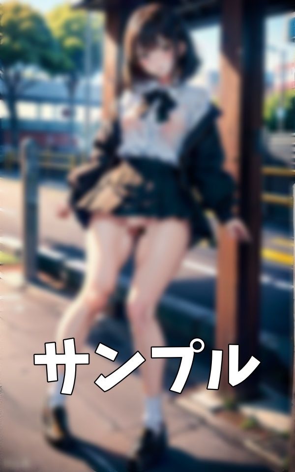 サンプル画像3:JK視姦！JKのスカートの中パンティをのぞくスペシャル・・(寝る前に読みたくなる大人のエロ本) [d_397962]