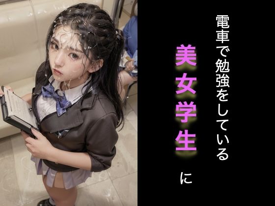 サンプル画像1:電車で通学中の美少女にぶっかけスペシャル(リアルな世界でのエロ) [d_397970]