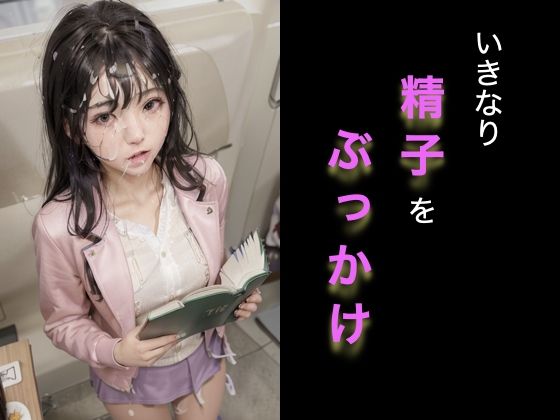 サンプル画像2:電車で通学中の美少女にぶっかけスペシャル(リアルな世界でのエロ) [d_397970]