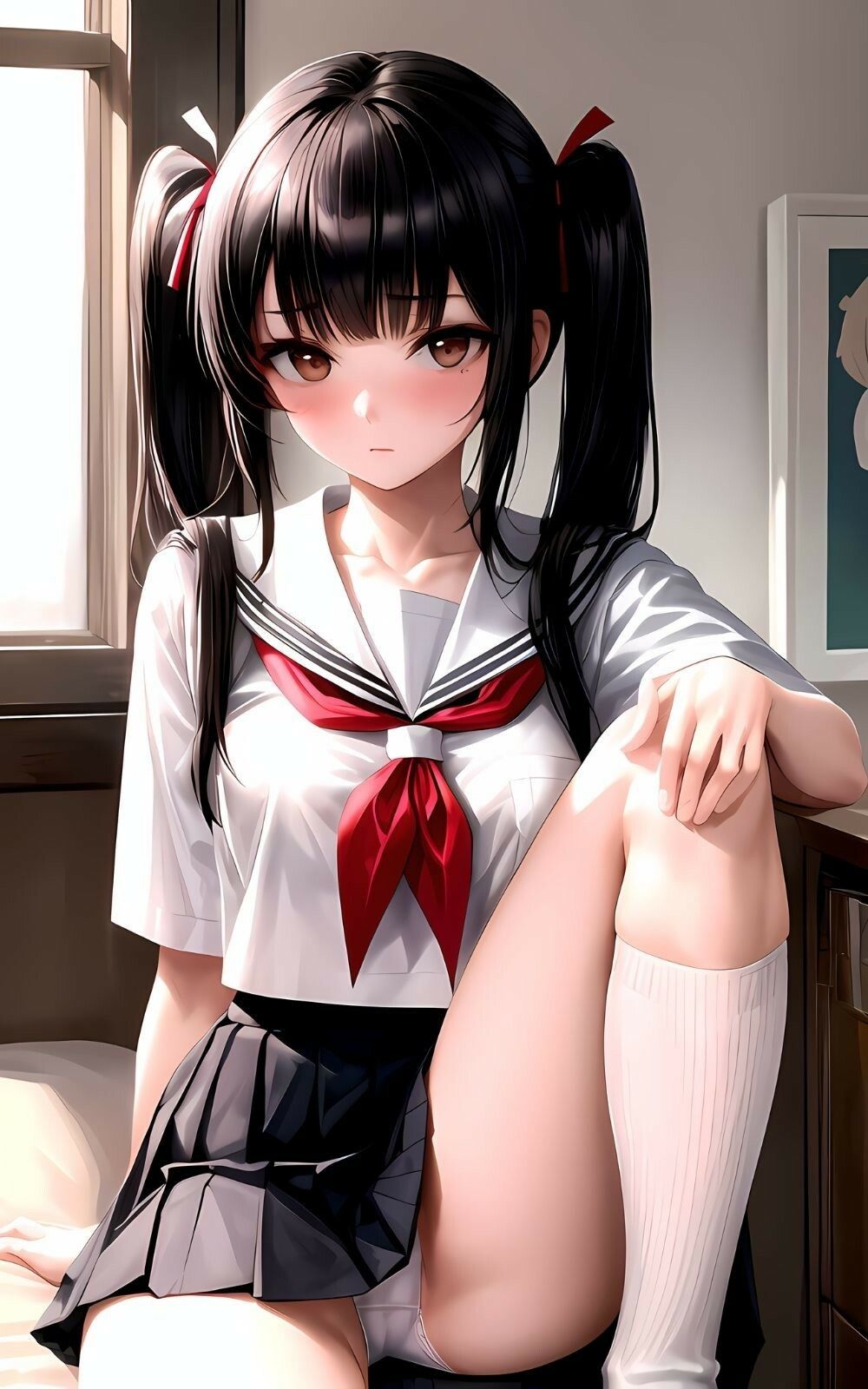 サンプル画像1:女子校生の妹と、、、(Aidoll) [d_397993]