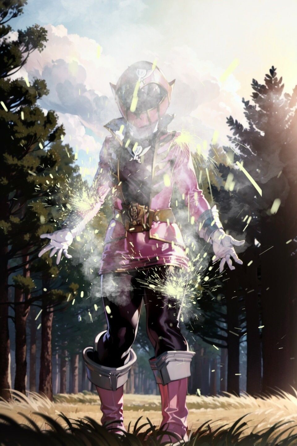 サンプル画像2:戦隊ヒロイン研究報告2024 2(AIヒロピン研究所) [d_398041]