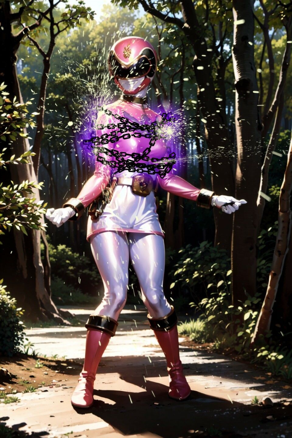 サンプル画像4:戦隊ヒロイン研究報告2024 2(AIヒロピン研究所) [d_398041]