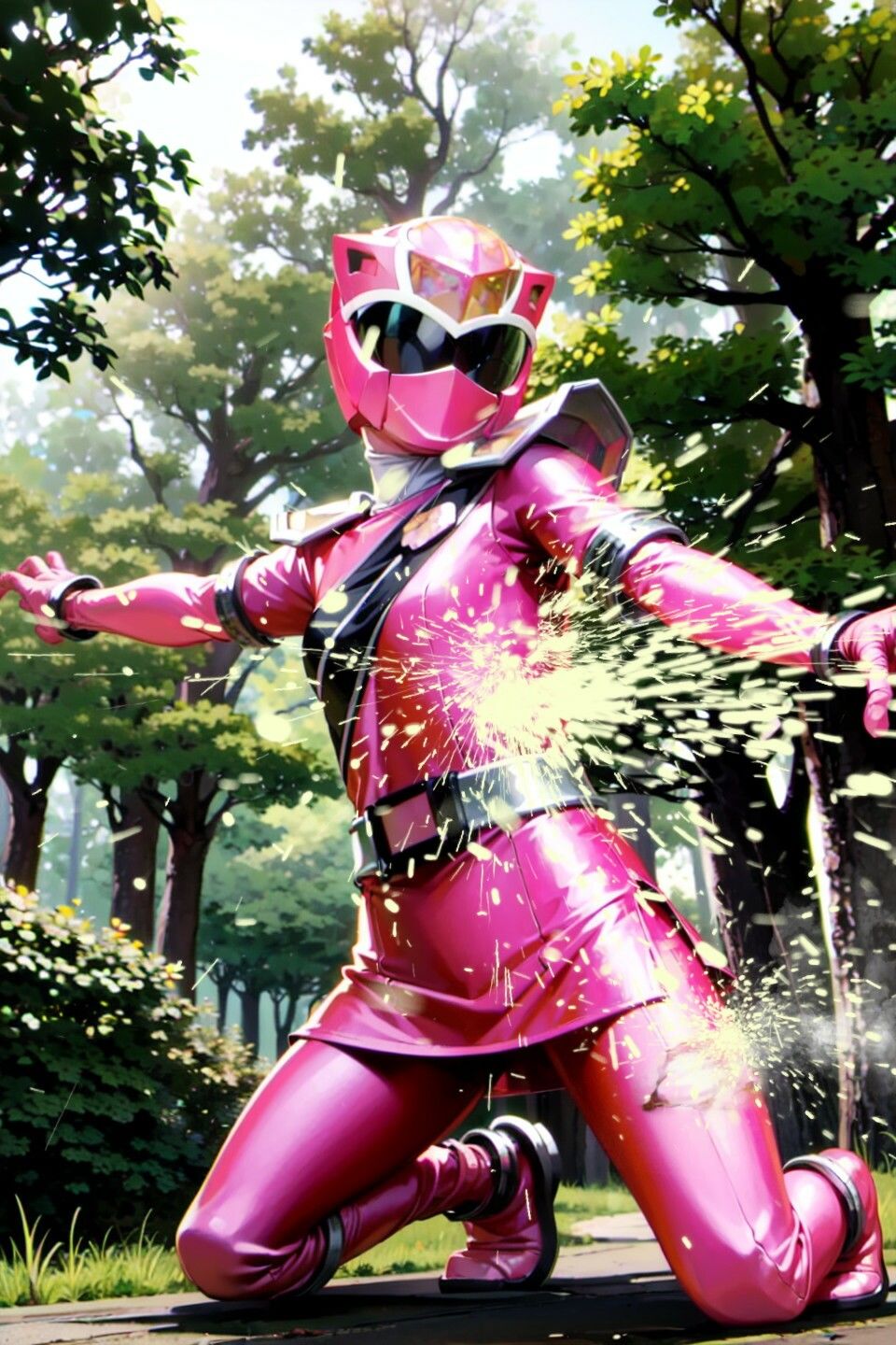 サンプル画像5:戦隊ヒロイン研究報告2024 2(AIヒロピン研究所) [d_398041]