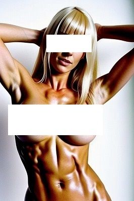 サンプル画像1:腹筋マニア: 美乳がいっそう引き立つ腹筋女子、第二弾、60枚（外人系）Part3(MUTANTITS) [d_398123]