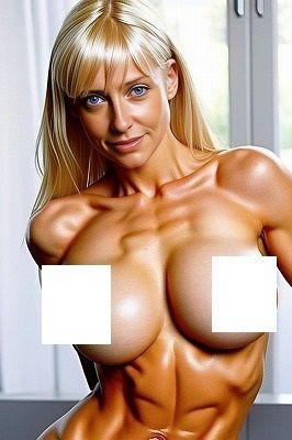 サンプル画像5:腹筋マニア: 美乳がいっそう引き立つ腹筋女子、第二弾、60枚（外人系）Part3(MUTANTITS) [d_398123]