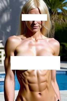 サンプル画像6:腹筋マニア: 美乳がいっそう引き立つ腹筋女子、第二弾、60枚（外人系）Part3(MUTANTITS) [d_398123]