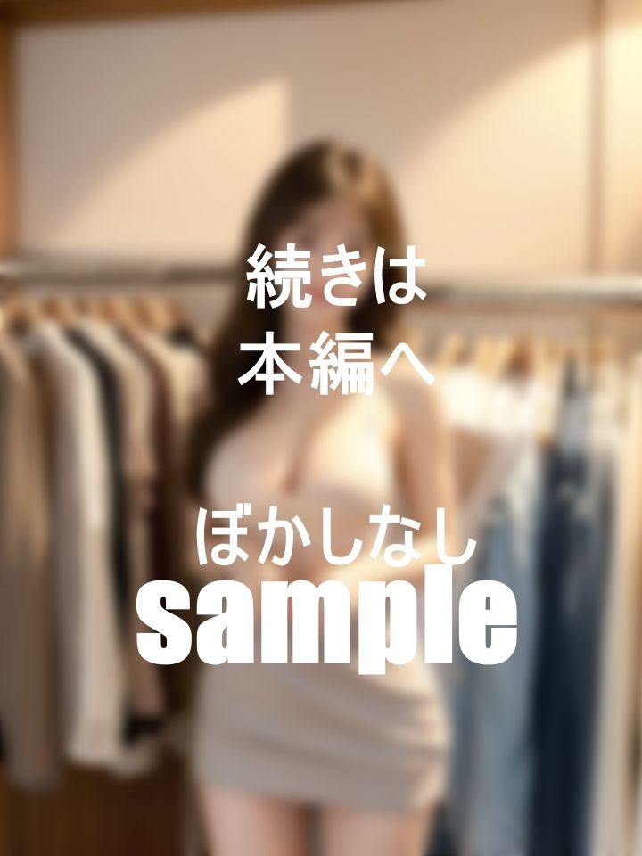 サンプル画像4:リクエストに応えてどんどん試着モデルになってくれるショップ店員(CX55) [d_398137]