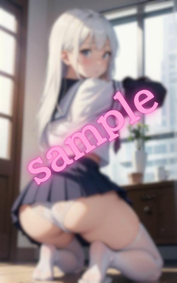 サンプル画像3:パンツを脱がせてバックで突いてほしいの・・・(妄想美女図鑑) [d_398148]