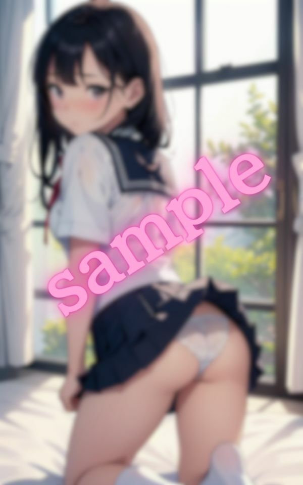 サンプル画像1:妹の親友がパンツを見せて誘惑をしてきた(変態女子) [d_398158]