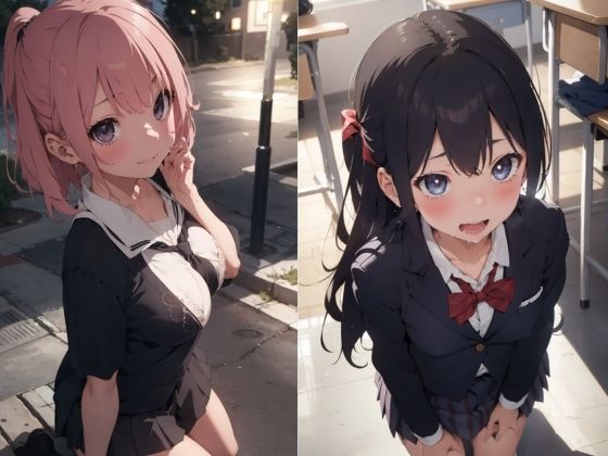 サンプル画像2:学校で制服少女としこたまえっち(制服美少女のパンテオン) [d_398163]