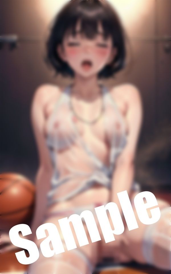 サンプル画像5:部活後オナニー〜バスケ部の少女が淫らな姿に・・・「エッチなことしてみたい！」(妄想変態企画) [d_398226]