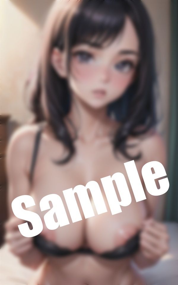 サンプル画像2:パイズリし放題〜巨乳の後輩に淫らな姿で誘われて〜「パイズリしてみませんか？」(美女300円均一) [d_398231]