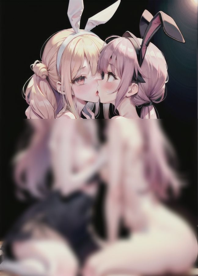 サンプル画像1:裏垢レズのSEX！興奮でメスイキ、メス顔…(サンタさん) [d_398362]