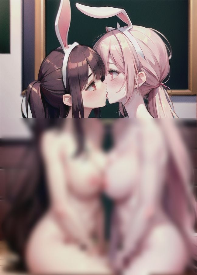 サンプル画像4:裏垢レズのSEX！興奮でメスイキ、メス顔…(サンタさん) [d_398362]