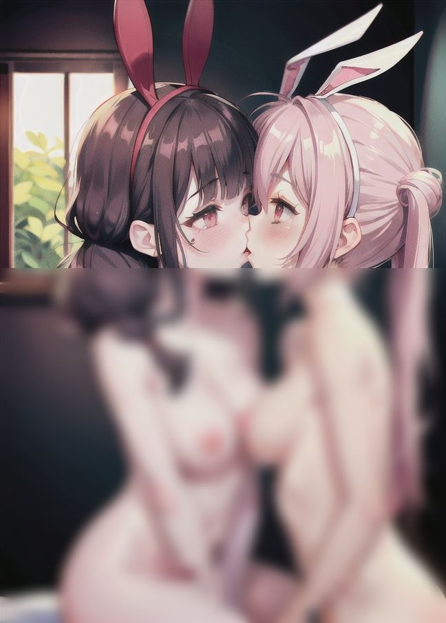 サンプル画像6:裏垢レズのSEX！興奮でメスイキ、メス顔…(サンタさん) [d_398362]