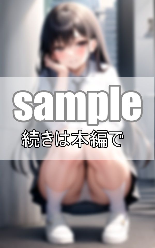 サンプル画像6:しゃがみパンチラして欲しいの？ ふ〜ん、こういうのが好きなんだね！(よーぐるとしぇいく) [d_398369]