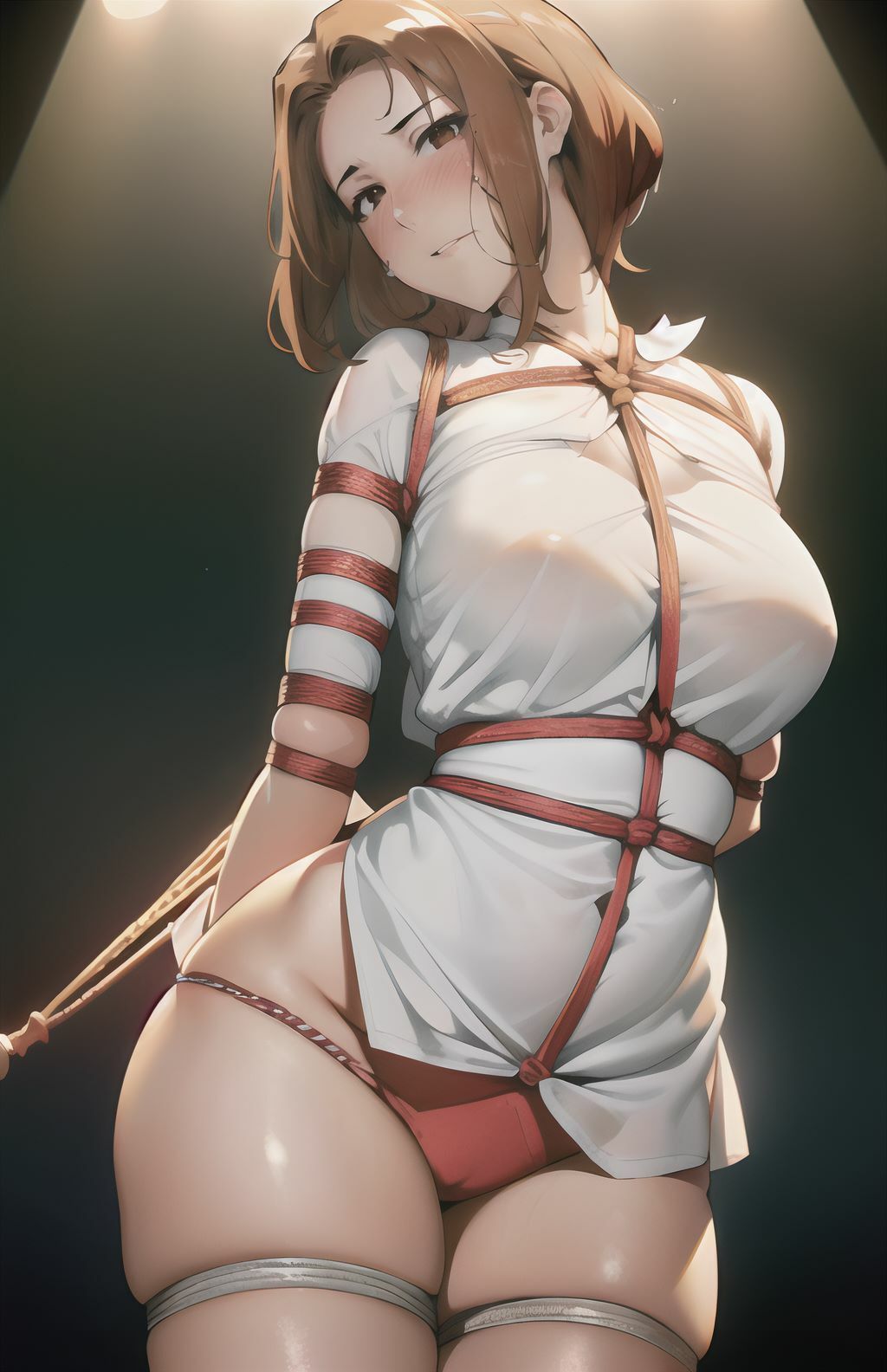 サンプル画像1:橘京香を緊縛(m) [d_398448]