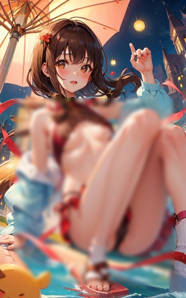 サンプル画像1:えちえち下着で誘う女子(AIハピネス工房) [d_398473]