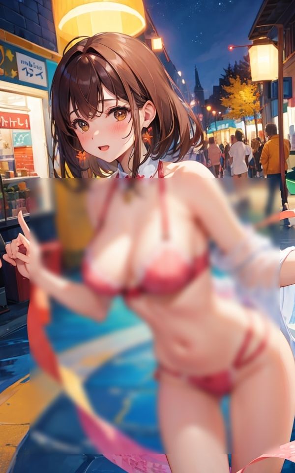 サンプル画像5:えちえち下着で誘う女子(AIハピネス工房) [d_398473]