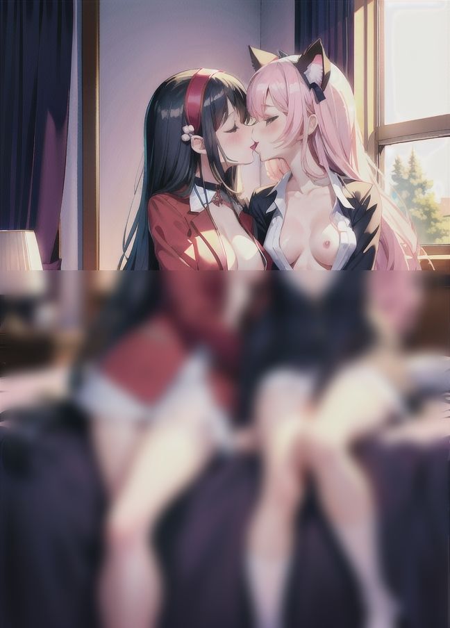 サンプル画像2:女同士絶頂を求め合う子猫女学園’放課後えっち’(爽やかな女) [d_398499]