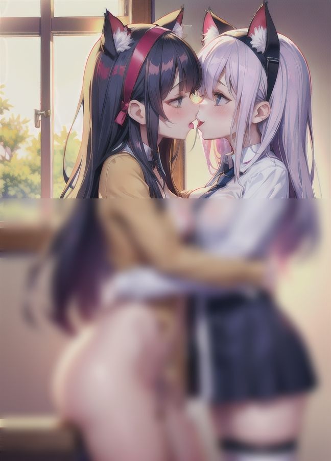 サンプル画像6:女同士絶頂を求め合う子猫女学園’放課後えっち’(爽やかな女) [d_398499]