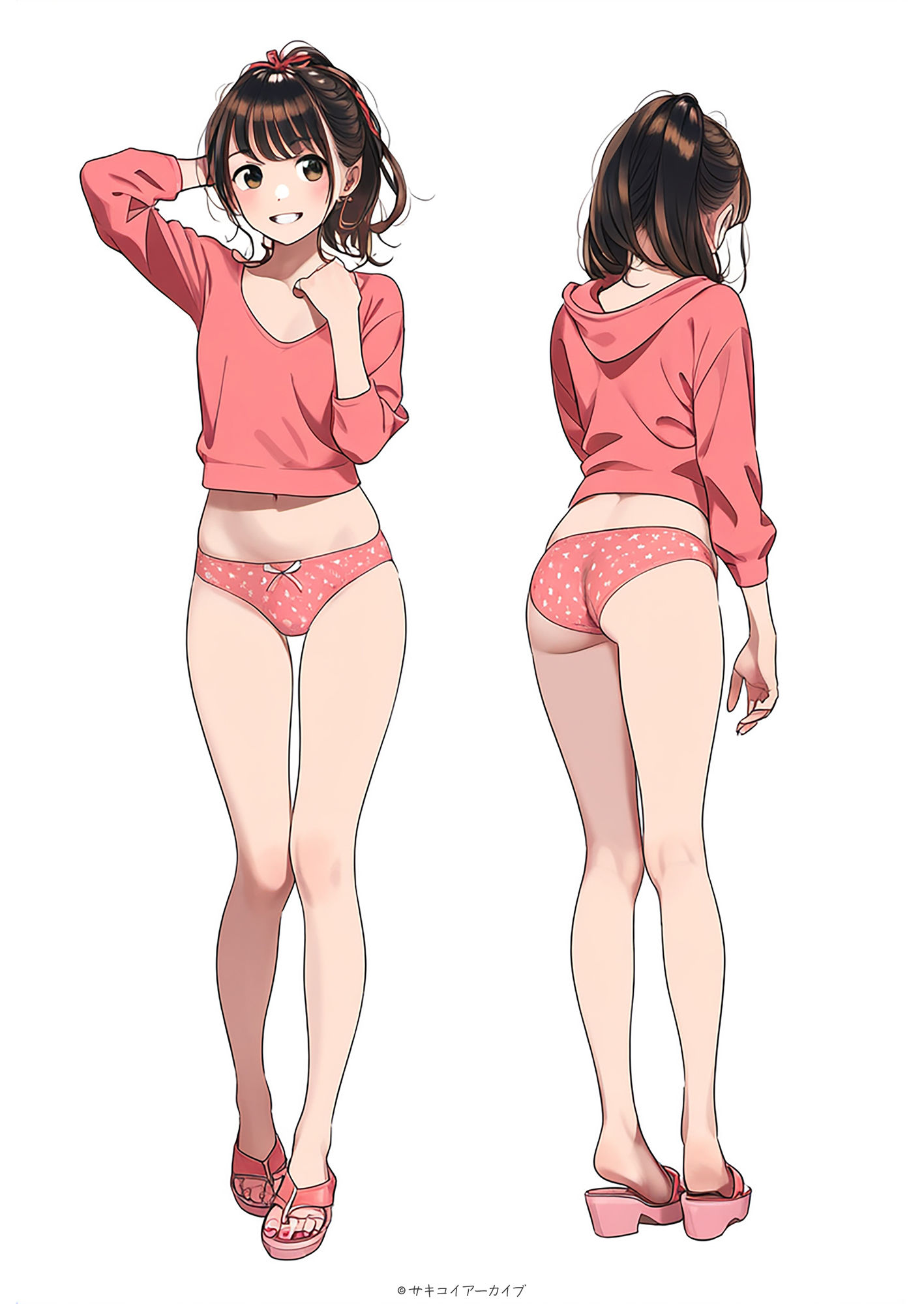 サンプル画像4:推しのパンツ(サキコイアーカイブ) [d_398505]