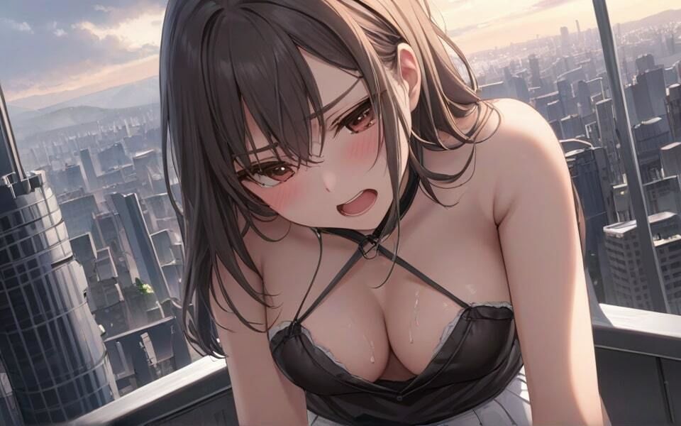 サンプル画像2:ミニスカ美女が街中で！ どっから覗いてるの！(ぷりぷりムチムチ研究所) [d_398557]