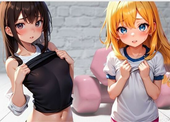 サンプル画像1:運動部の女友達はなんかエロかった。(こいちゃ丸) [d_398590]