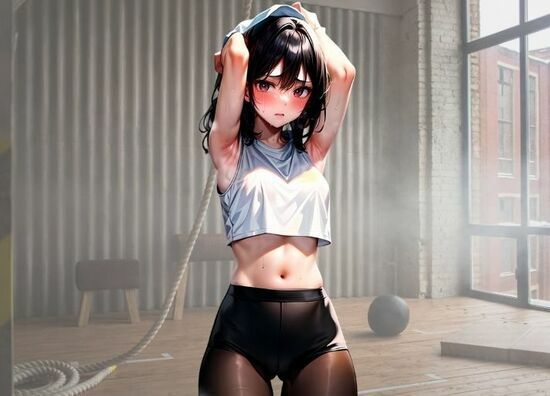 サンプル画像2:運動部の女友達はなんかエロかった。(こいちゃ丸) [d_398590]