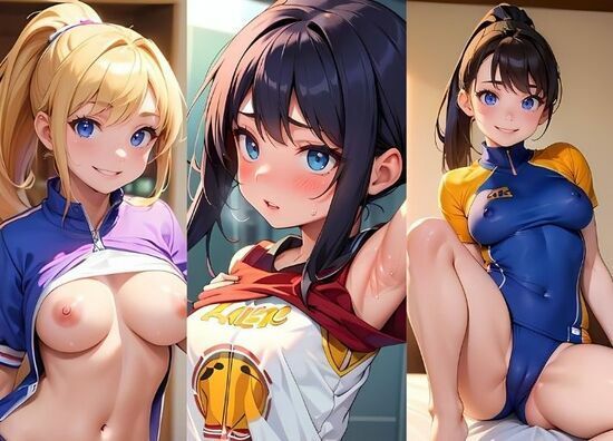 サンプル画像3:運動部の女友達はなんかエロかった。(こいちゃ丸) [d_398590]