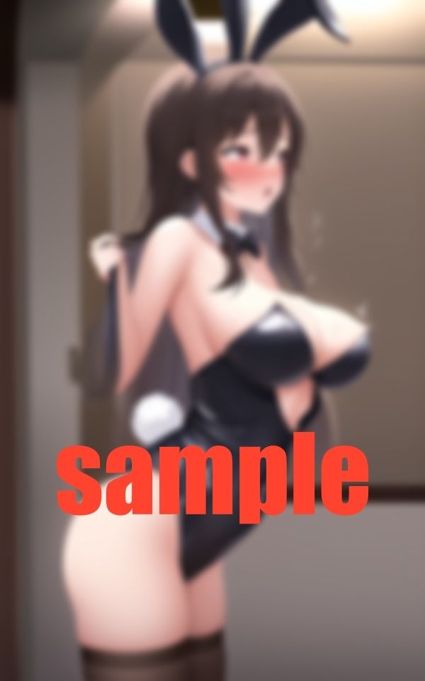 サンプル画像4:休憩チュウ バニーさん ペロン(ここがそこ) [d_398720]