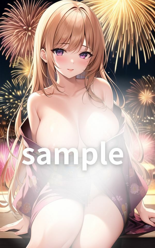 サンプル画像2:奥さんがエロすぎて花火に集中できない3(kawaii_photo) [d_398724]