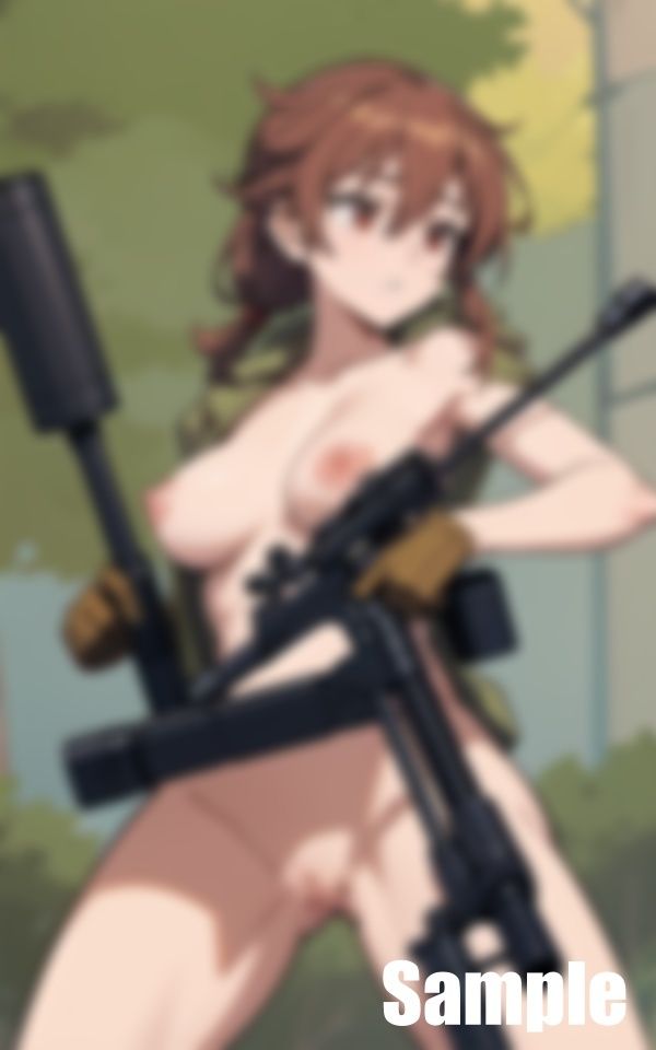 サンプル画像5:スナイパー見倣いの女(ぬいっさん) [d_398762]