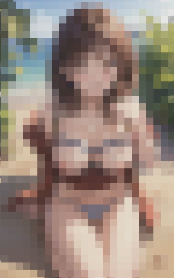 サンプル画像1:色っぽ艶肌美人(kirakiraAI) [d_398771]