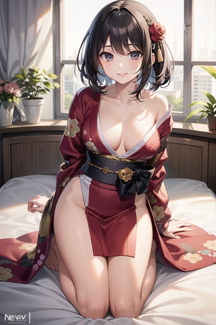 サンプル画像1:着物コレクション〜和服が似合う彼女と〜(ai生成で中出し天国) [d_398777]