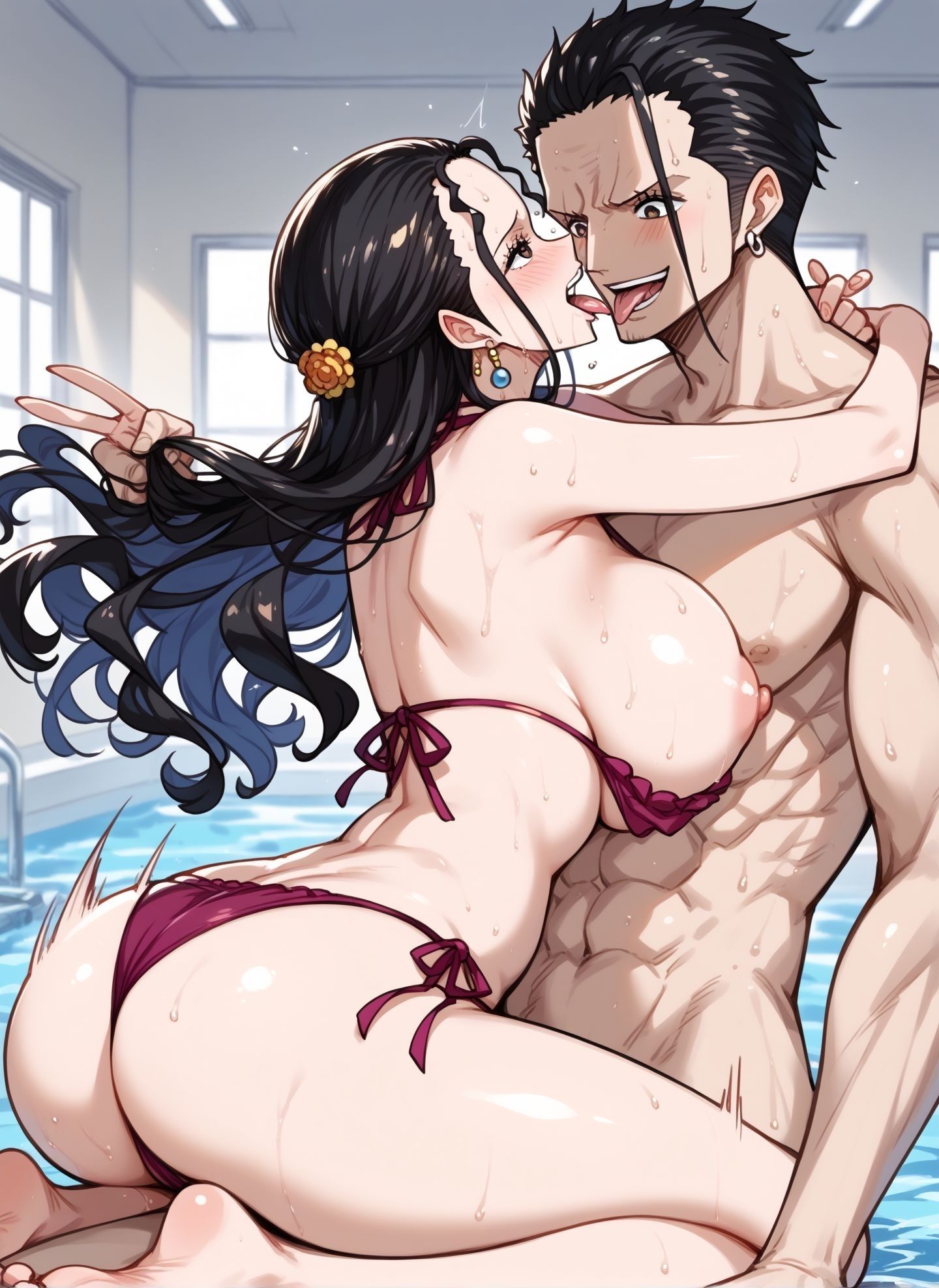 サンプル画像3:王族の四十八手(AIスイミング) [d_398846]