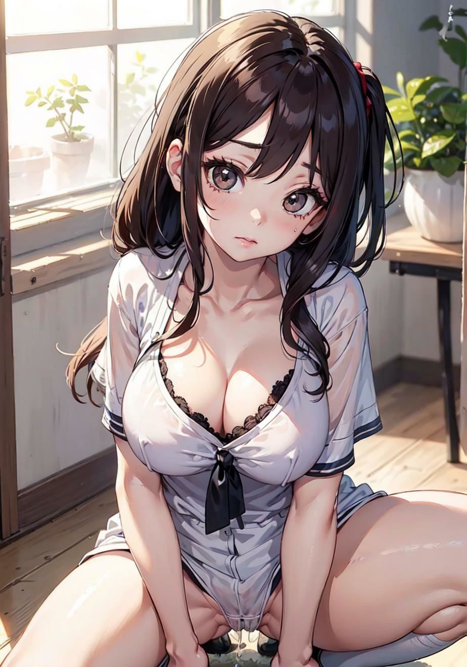 サンプル画像4:放課後撮影会-1(エロめがね猿) [d_398897]