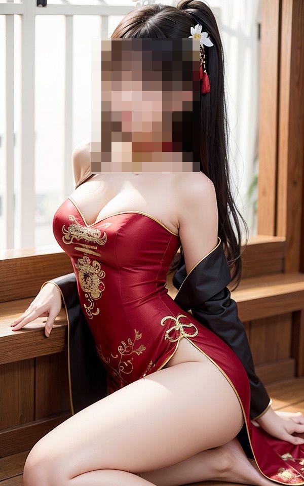 サンプル画像5:美女にチャイナ服着させたらこんなこんなボデイをしているとは思わなかった(OMOCYA) [d_398901]