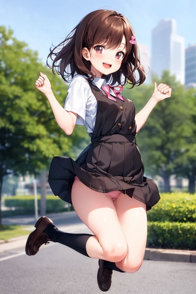 サンプル画像4:ジャンピングガール(セレパ団) [d_398947]