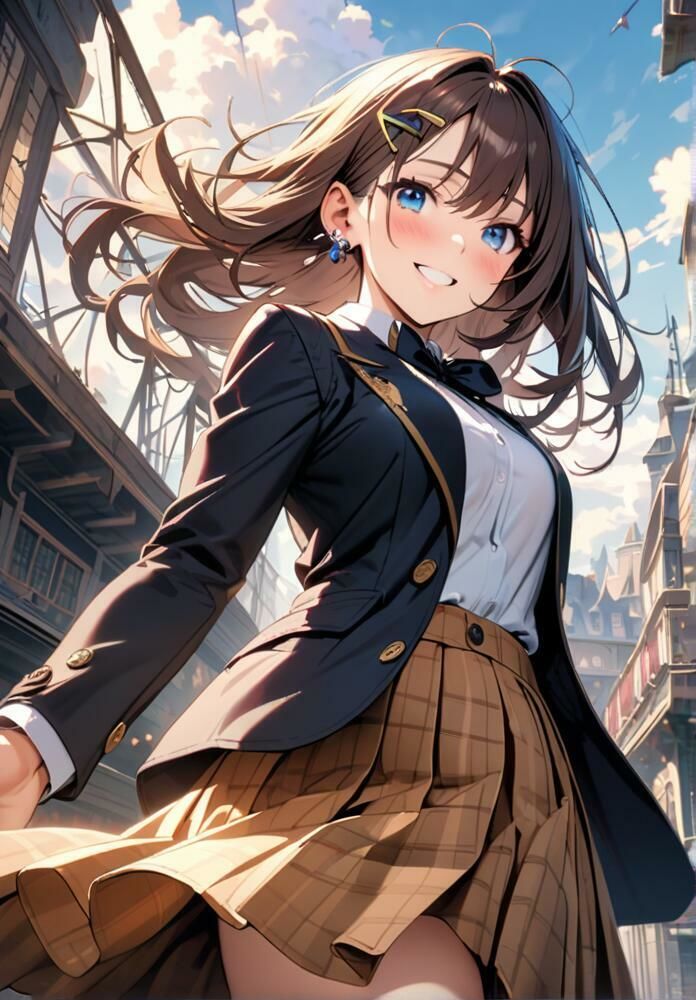 サンプル画像1:『こんな姿、見たかったんでしょ？』 誘惑の笑顔 秘密の瞬間(AIR) [d_398972]