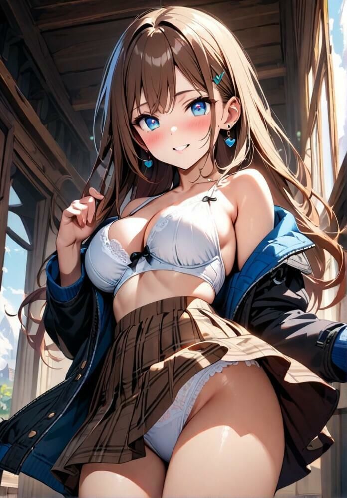 サンプル画像2:『こんな姿、見たかったんでしょ？』 誘惑の笑顔 秘密の瞬間(AIR) [d_398972]