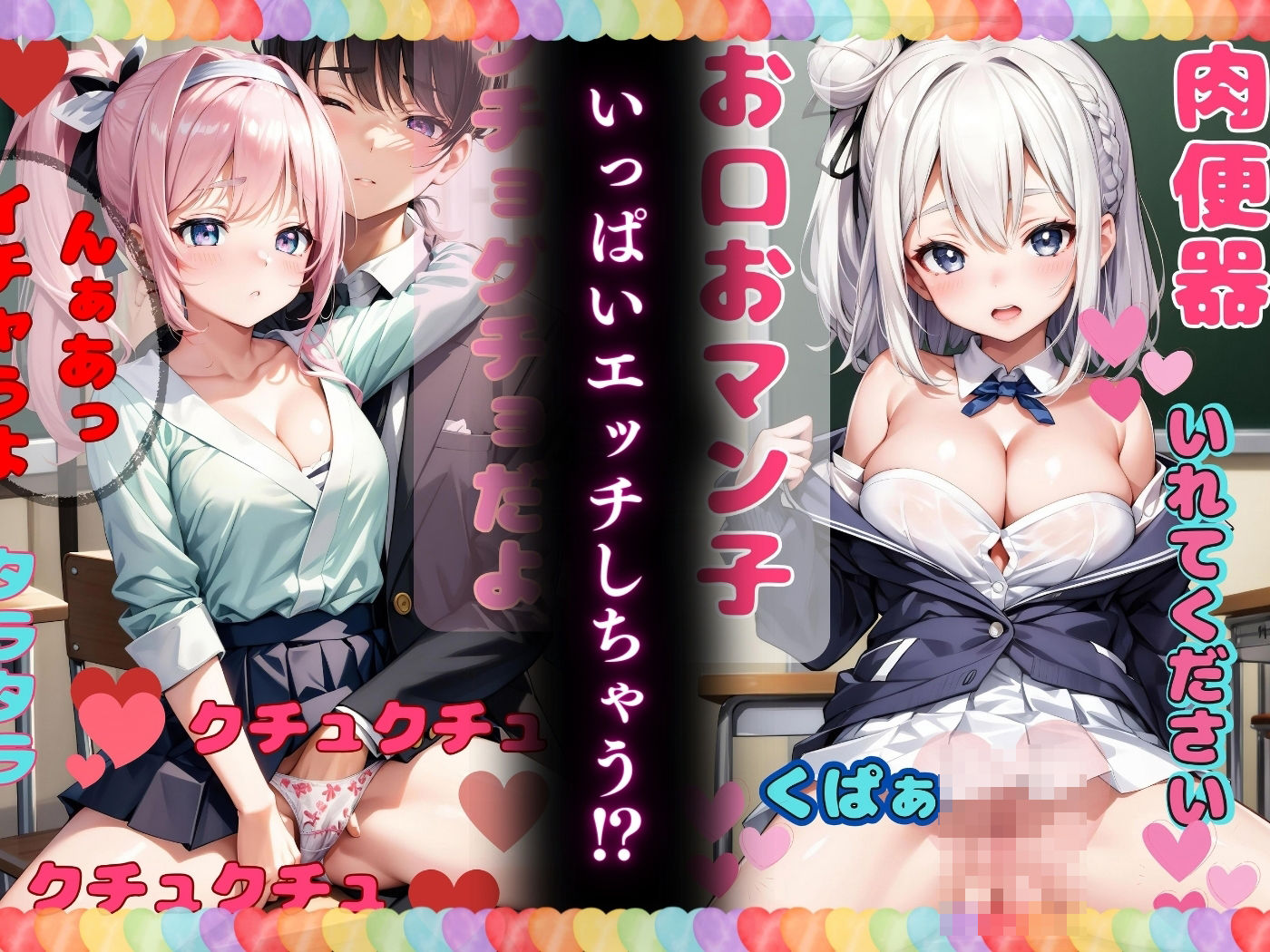 サンプル画像2:制服JKと禁断の秘密クラブ【4K高画質】(AI Beauties Lab) [d_399021]