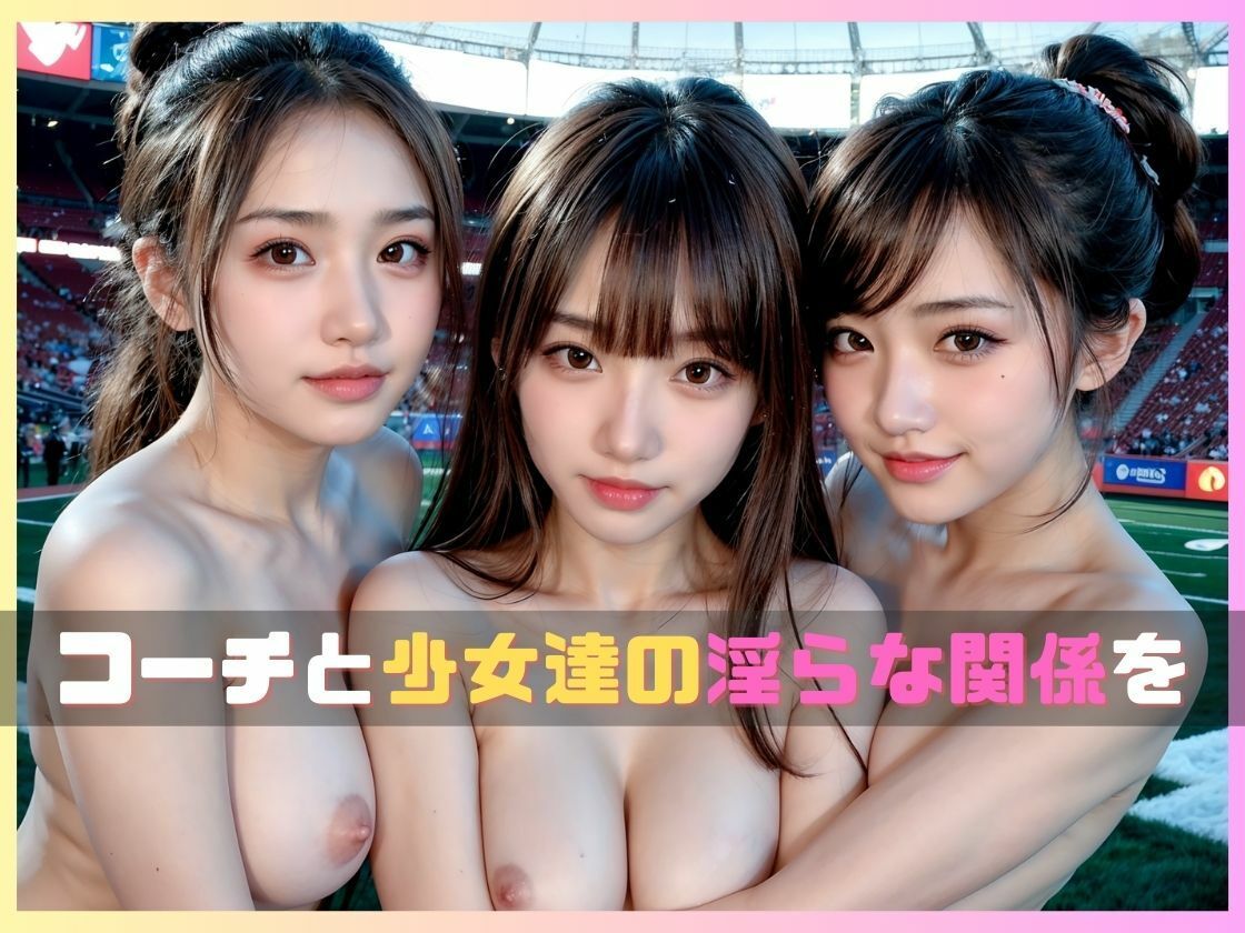 サンプル画像3:テニス部少女ハーレム(ふわふわ) [d_399023]