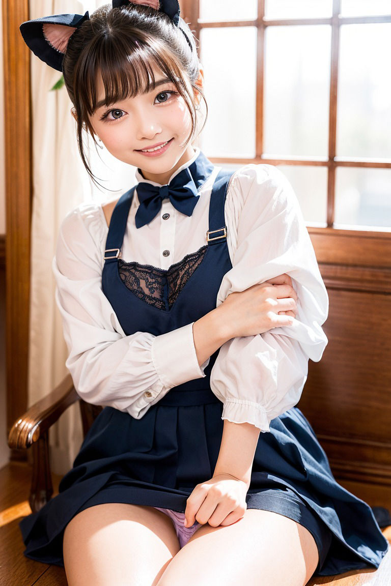 サンプル画像2:Genarated Girls Collection(かまぼこ製造工場) [d_399065]