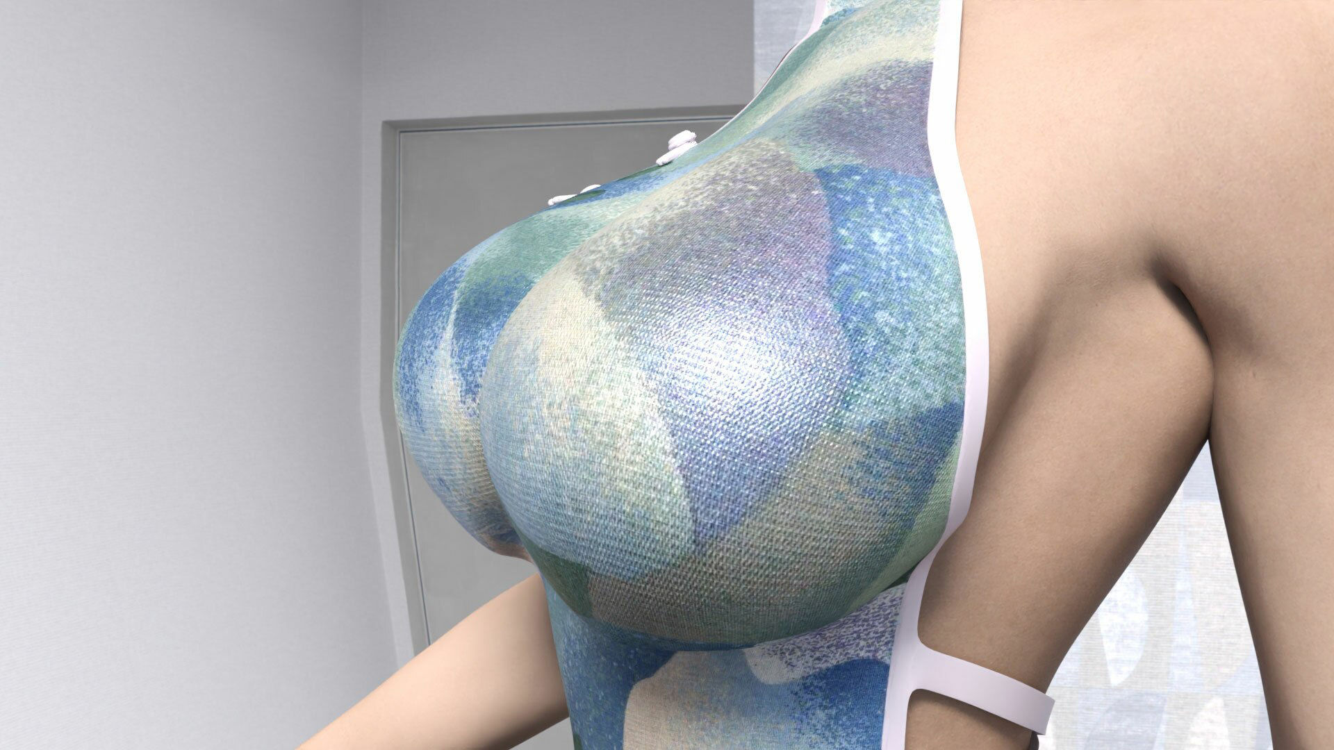 サンプル画像4:どこかで見たようなRPGの格闘女性コスプレウォーキング(Ozone_Layer) [d_399092]