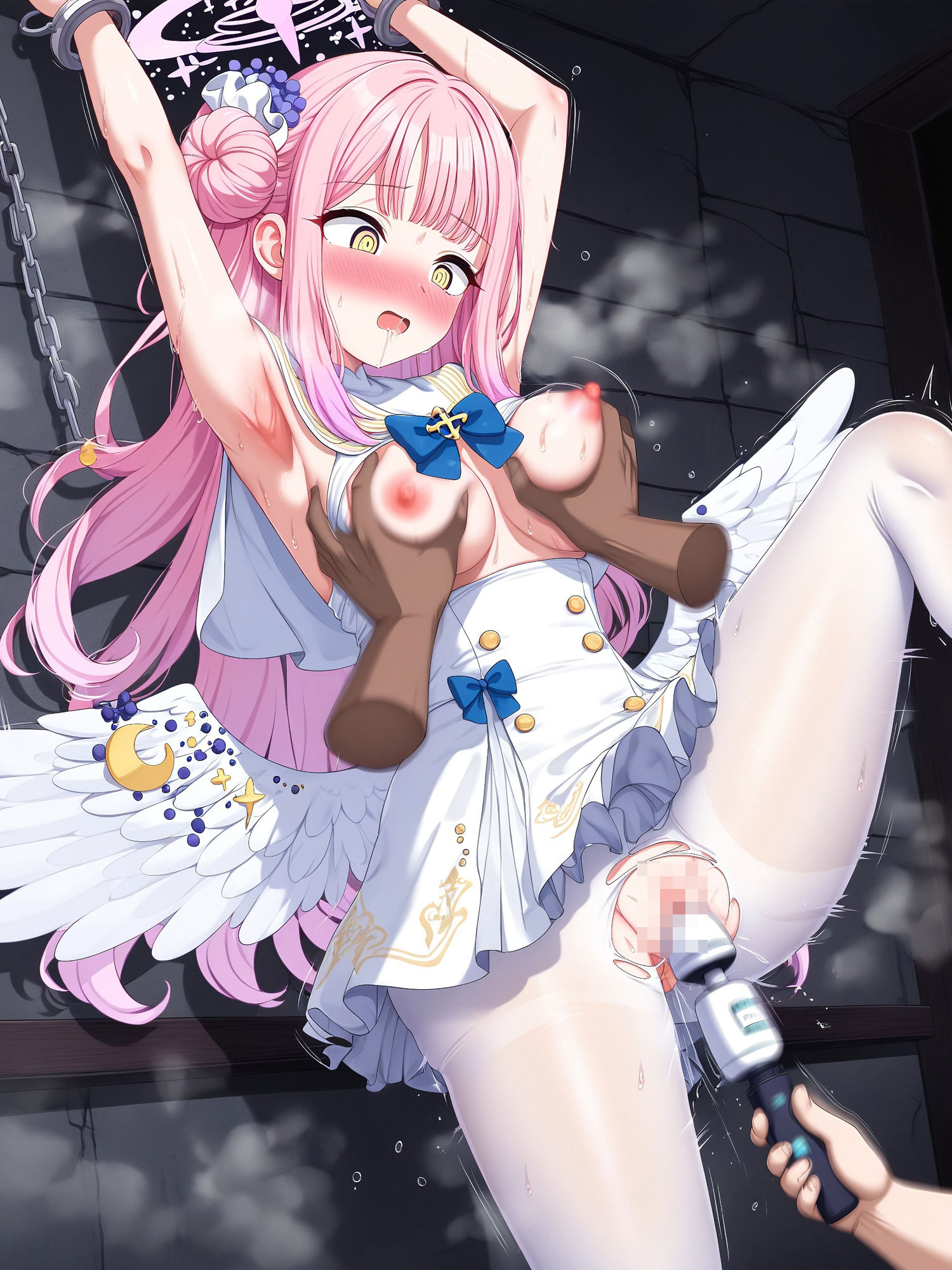 サンプル画像2:騙されたヒロイン達 vol.5(絵心あいのAI生成アトリエ) [d_399114]