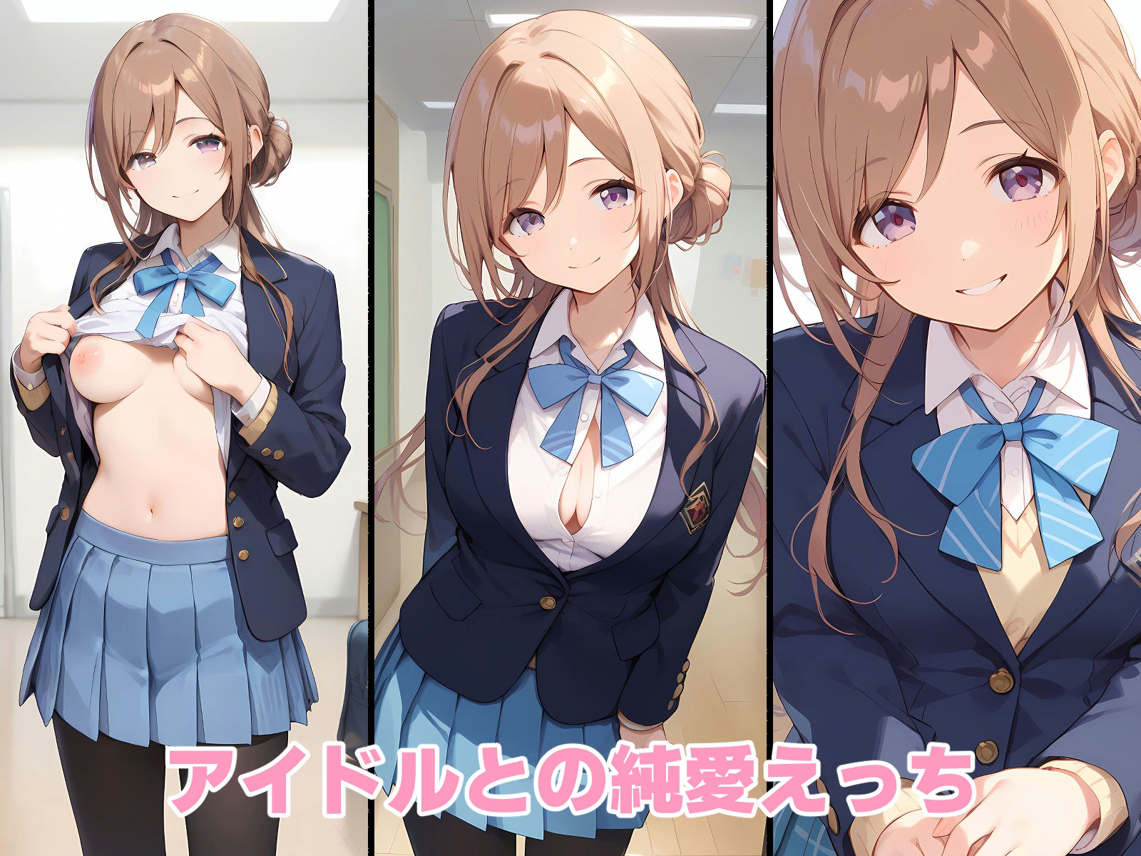 サンプル画像1:姫〇莉波と純愛えっち(アルデンテ) [d_399127]