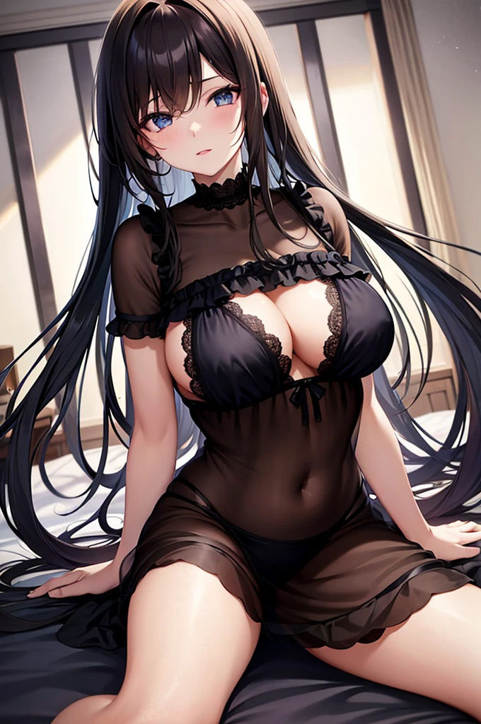 サンプル画像4:巨乳下着美女【妄想イラスト美女図鑑vol.92】(AIイラスト美女研究所) [d_399134]